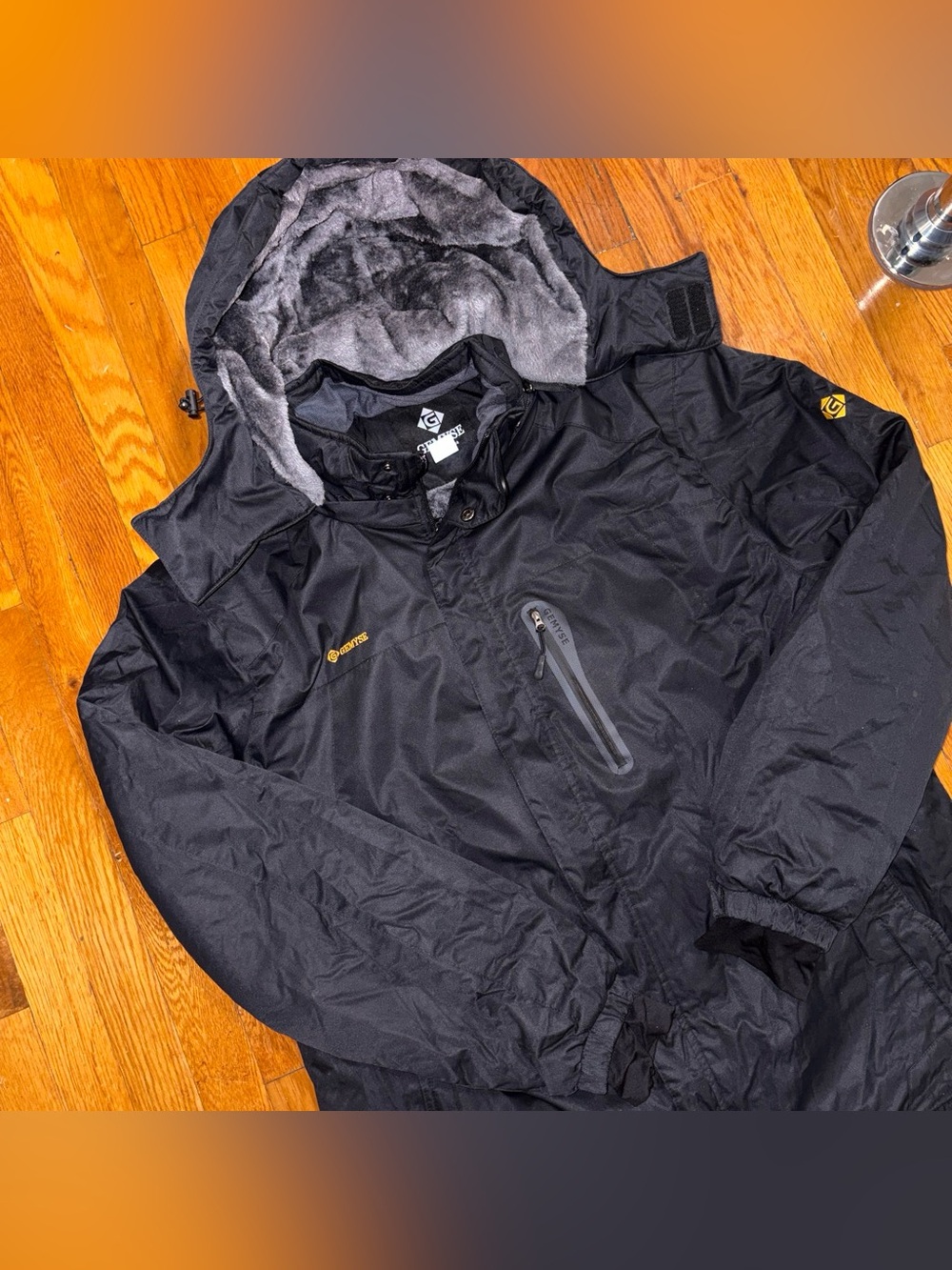 Gemyse Winter Hooded Jacket with Sherpa Lining XXL